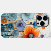 Verzauberte blühende Wiesen-Wildblumen Case-Mate iPhone Hülle (Rückseite (Horizontal))