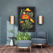 Verzauberte Blüten Fotodruck