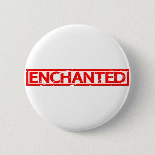 Verzauberte Briefmarke Button (Vorderseite)