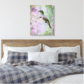 Verzauberte Canvas Print Leinwanddruck (Insitu (Schlafzimmer))