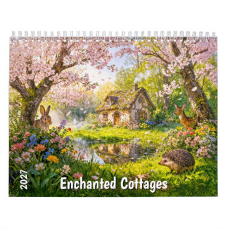 Verzauberte Cottages – Ein Jahr voller Tiere und w Kalender