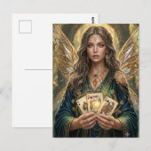Verzauberte Deck Muse Postkarte (Vorne/Hinten)