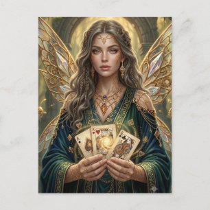 Verzauberte Deck Muse Postkarte