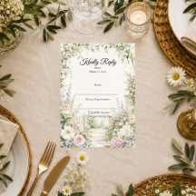 Verzauberte Eleganz des geheimen Gartens Hochzeit