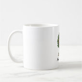 Verzauberte Eule im Mondlicht Kaffeetasse (Links)