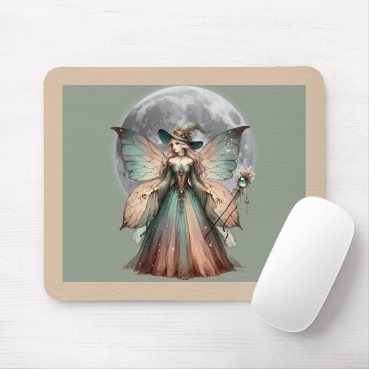 Verzauberte Fairy Witch Mousepad (Mit Mouse)