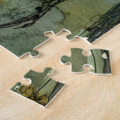 Verzauberte Fee und Halbmond Puzzle (Seite)