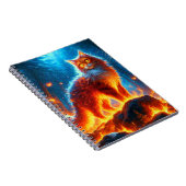 Verzauberte Feuerfeline Notizblock (Rechte Seite)