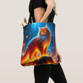 Verzauberte Feuerfeline Tasche (Von Nahem)