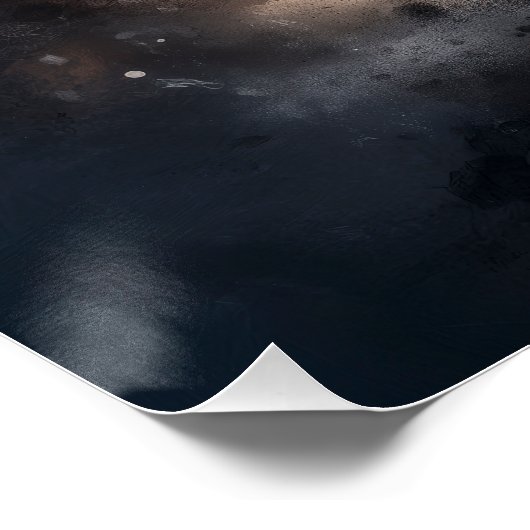 Verzauberte Flasche des Lebens und Schatten Poster (Ecke)