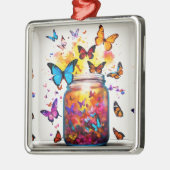 Verzauberte Flügel: Konstellation Butterfly-T - Sh Ornament Aus Metall (Links)