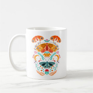 Verzauberte Flügel Magische Moth Butterfly Kaffeetasse