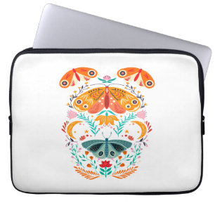 Verzauberte Flügel Magische Moth Butterfly Laptopschutzhülle