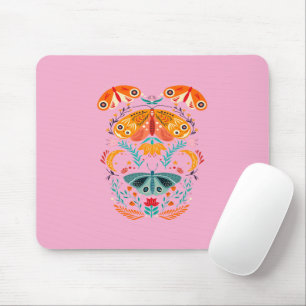 Verzauberte Flügel Magische Moth Butterfly Mousepad