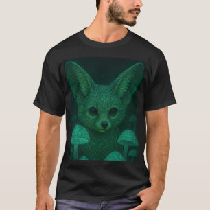 Verzauberte Fox mit biolumineszenten Pilzen T-Shirt