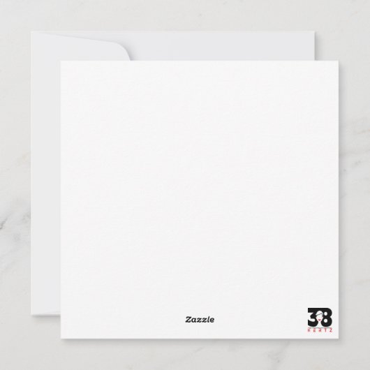 Verzauberte Göttin Feiertagskarte (Rückseite)