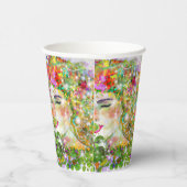 Verzauberte Göttin Pappbecher (Rechts)