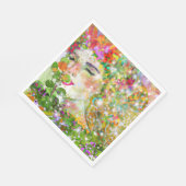 Verzauberte Göttin Serviette (Ecke)