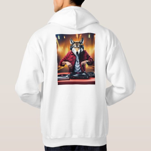 Verzauberte Grooves: Wizard DJ T - Shirt Collectio (Rückseite)