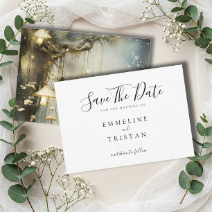 Verzauberte Hängeleuchten Hochzeit Merken Sie sich Save The Date