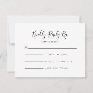 Verzauberte Hängeleuchten Hochzeit RSVP Karte