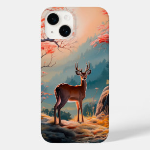 Verzauberte Herbsthirschwald-Szene Gestaltung Case-Mate iPhone 14 Hülle