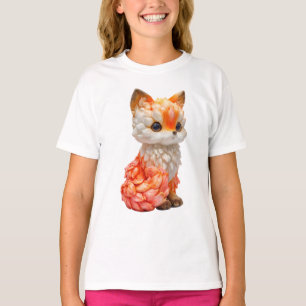 Verzauberte Herbstschuppen-Fuchs-Kids T-Shirt