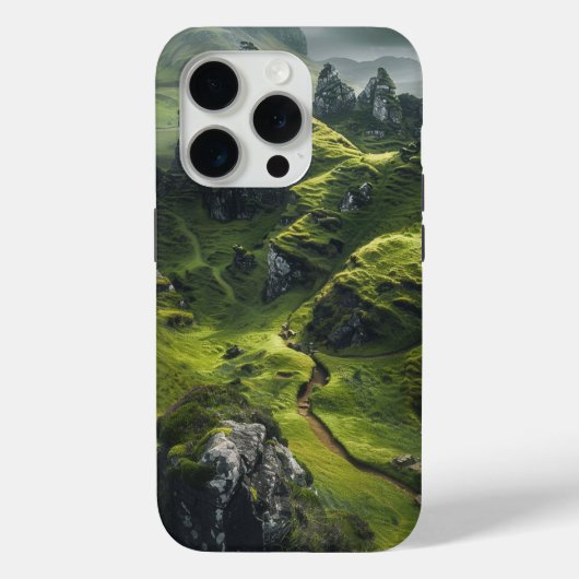 Verzauberte Highlands Case-Mate iPhone Hülle (Rückseite)