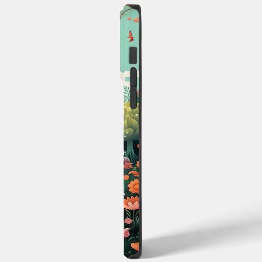 Verzauberte Hütte Case-Mate iPhone Hülle (Rückseite / Links)