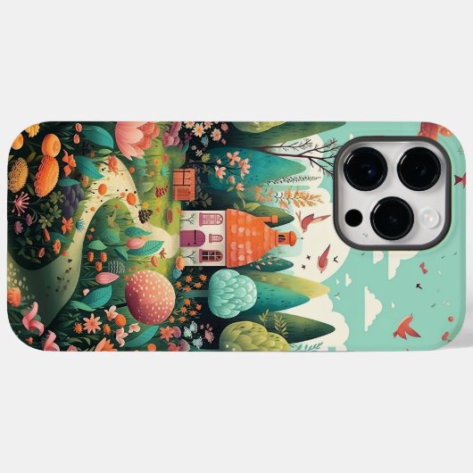 Verzauberte Hütte Case-Mate iPhone Hülle (Rückseite (Horizontal))