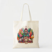 "Verzauberte Hütte: Ein Regenbogenrücklauf"