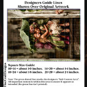 Verzauberte Hydrangea-Fairies im Regen ED2R-Decoup Seidenpapier