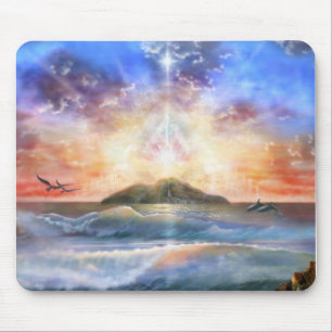 Verzauberte Insel Mousepad