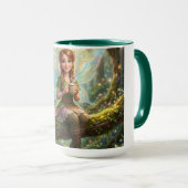 Verzauberte Kaffee-Tasse Tasse (VorderseiteRechts)