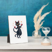 verzauberte Katze Fotoplatte (Seite)