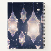 Verzauberte Kristallleuchten Notizblock (Rückseite)