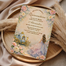 Verzauberte Kutsche Märchen Quinceañera