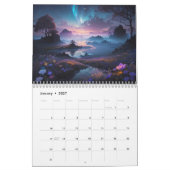 Verzauberte Landschaft 2024 Kalender (Jan 2027)