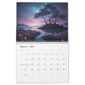 Verzauberte Landschaft 2024 Kalender (Feb 2027)