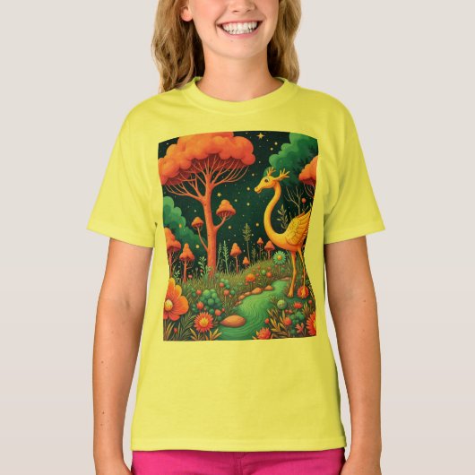 Verzauberte Landschaft T-Shirt (Vorderseite)