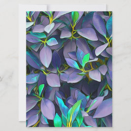 Verzauberte Lila Blätter