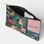 Verzauberte Lotus-Blüten Kleines Zubehör Zubehörtasche (Offen)