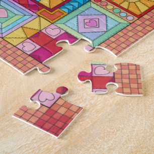 Verzauberte Märchen-Steppdecke Puzzle