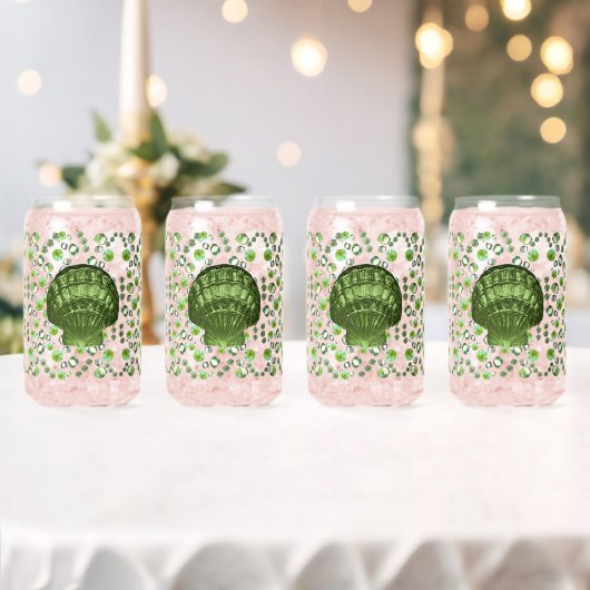 Verzauberte Meeresmuschel Dosenglas (Insitu (Hochzeit))