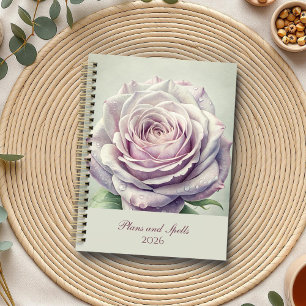 Verzauberte Mondlicht-Rose Planer