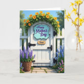 Verzauberte Muttertags-Grußkarte Karte (Gelbe Blume)