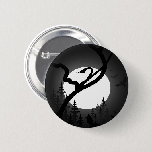 verzauberte Nacht Button (Vorne & Hinten)