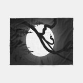 verzauberte Nacht Fleecedecke (Vorderseite (Horizontal))