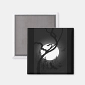 verzauberte Nacht Magnet (Vorderseite/Rückseite)