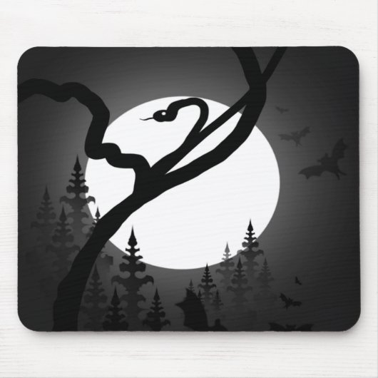 verzauberte Nacht Mousepad (Vorne)